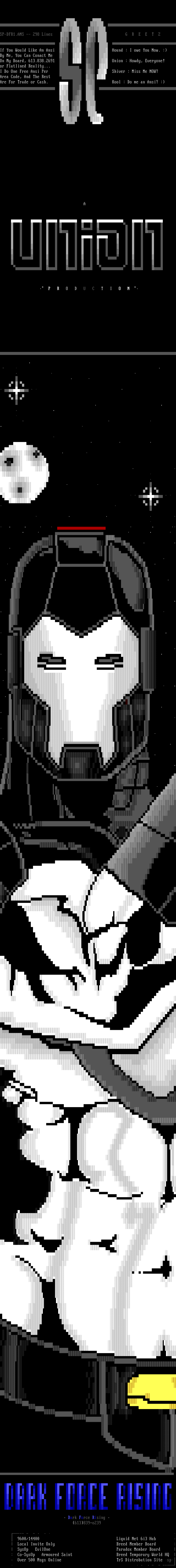 Dark Force Rising by Splint