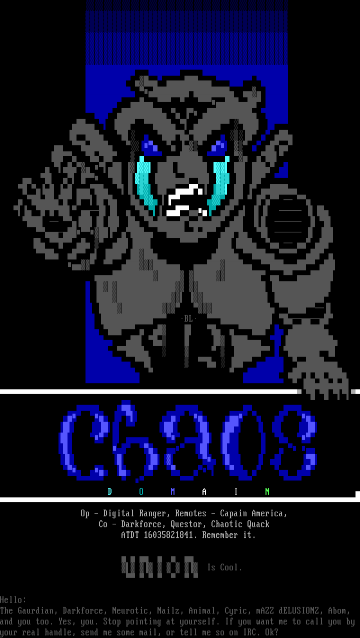 Chaos Domain by Black Lightning