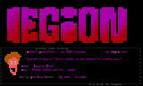 legion font by mental graffitti