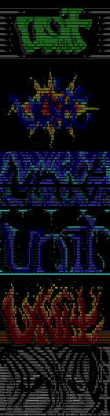 UNiT ascii logos~!#@%! by guest (ukyo[pgx])