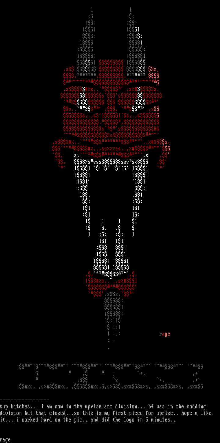 phear satan !?!?!? by rage