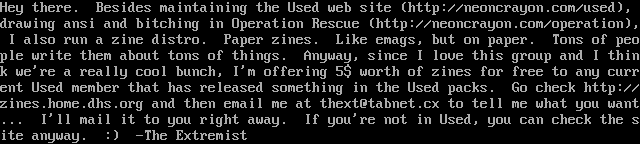 For used members by Thext