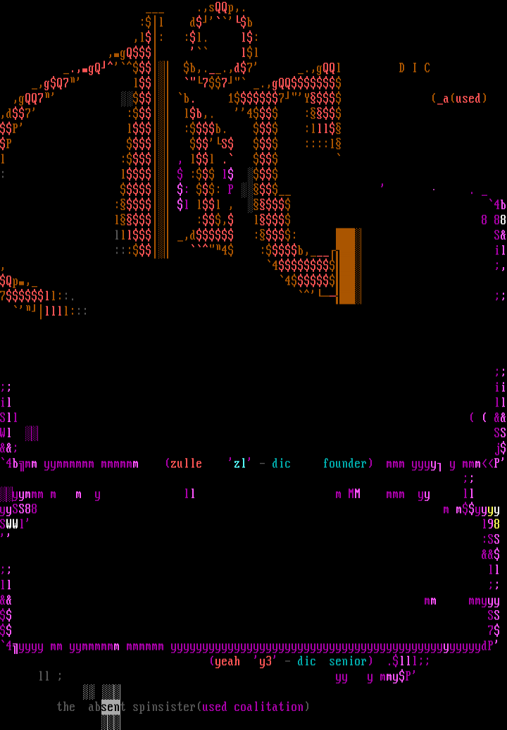 Dic by The Absent Spinsis