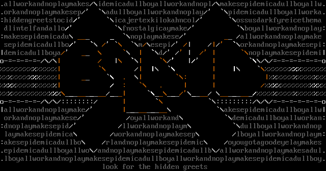 Brand X ASCii Logo by Epidemic