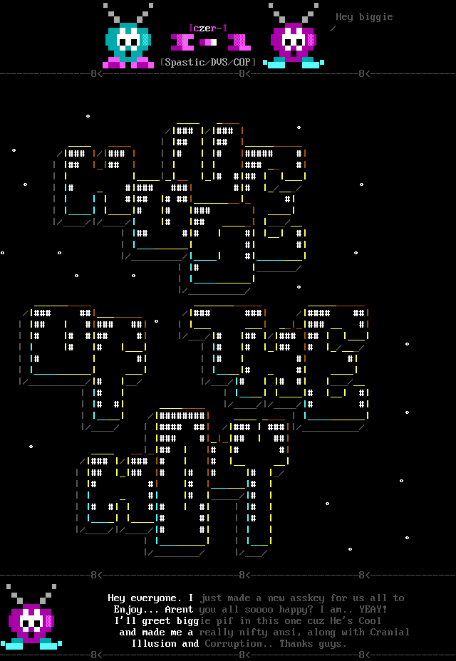 House of The Holy ASCii by Iczer-1