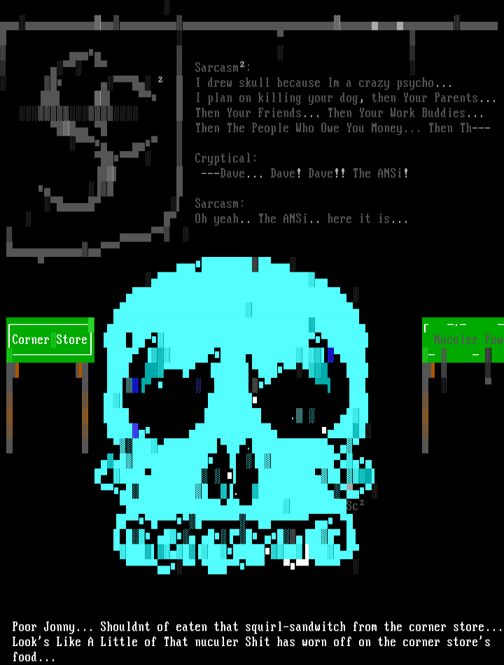 Skull by Sarcasm