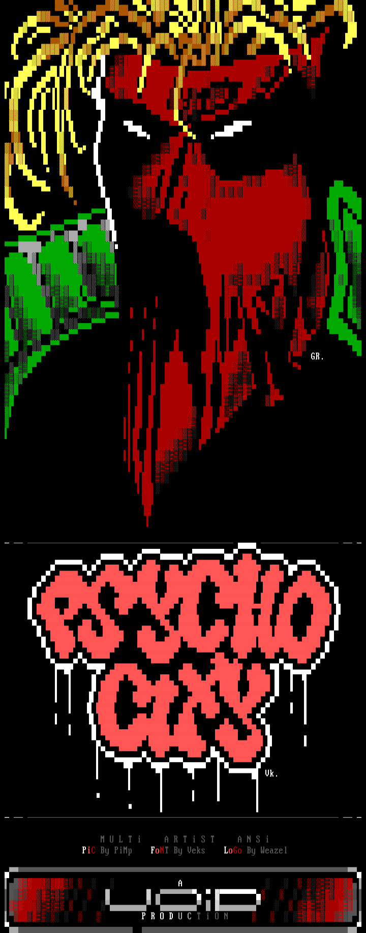 PSYCHO CiTY by MULTi ARTiST ANSi