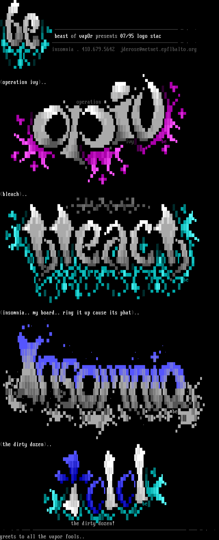 07/95 logo stac by beast