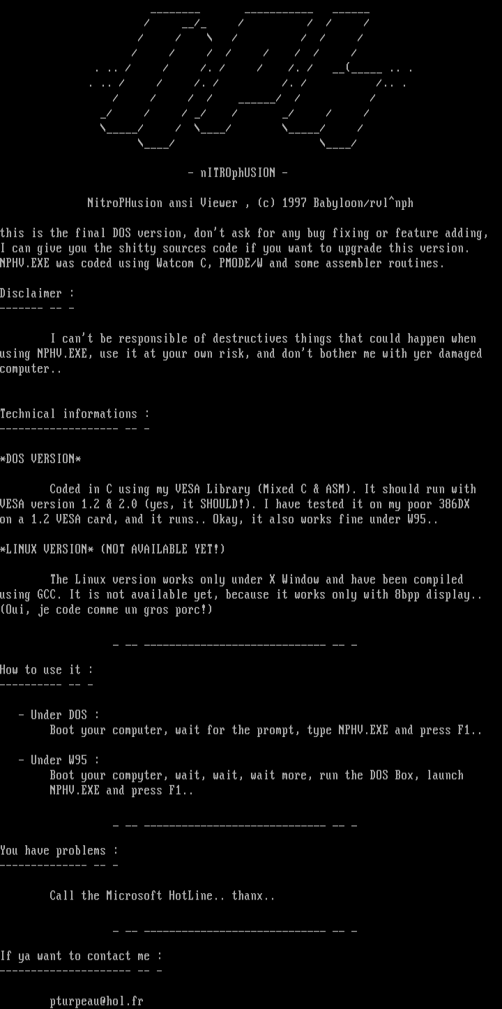 nphv documentation by babyloon^rvl/nph