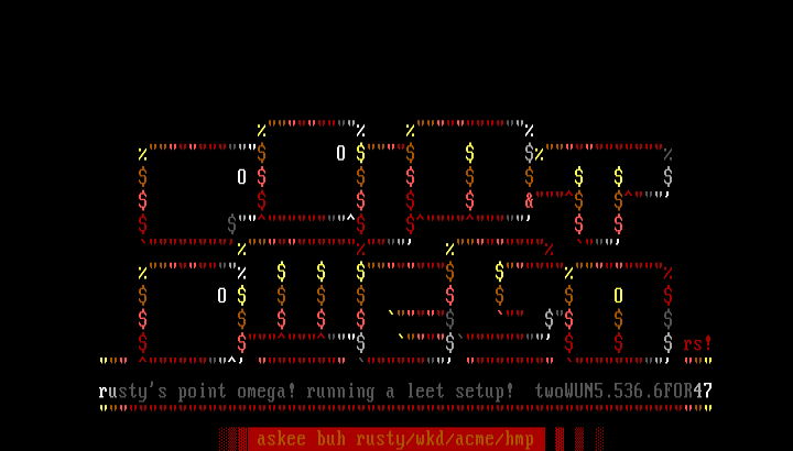 Point Omega by Rusty