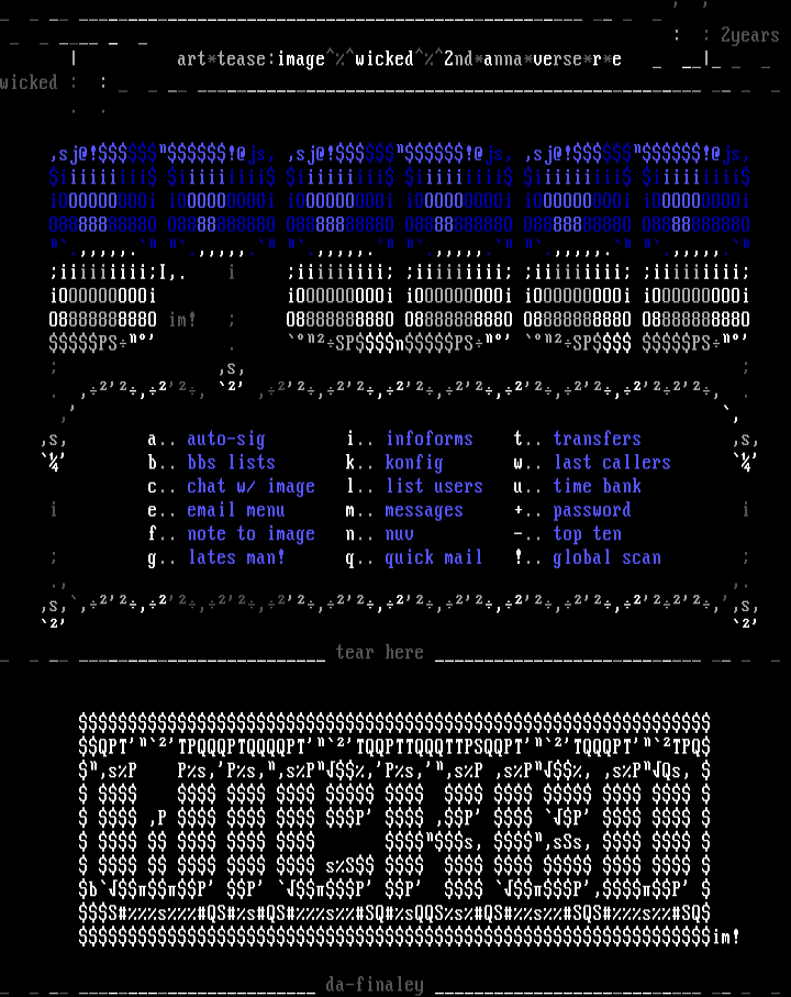 wicked ascii supremacy by image