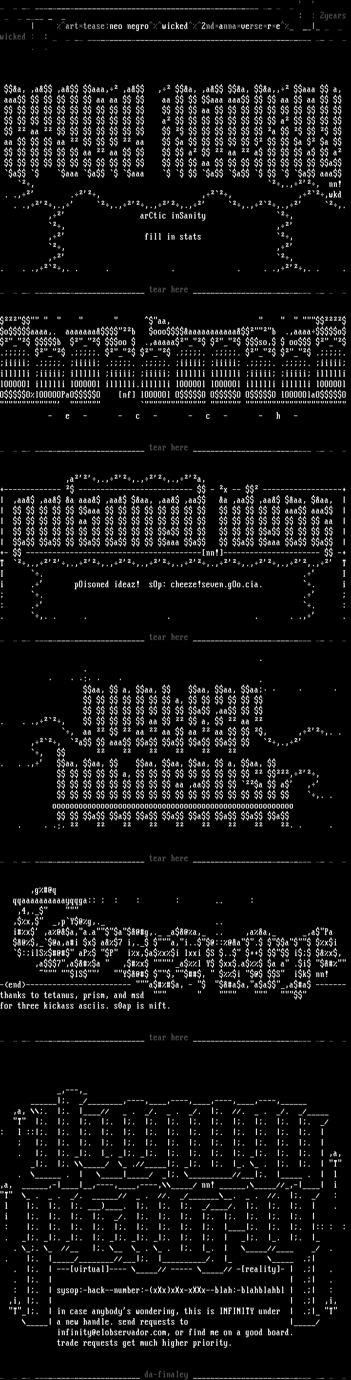 wicked ascii supremacy by neo negro