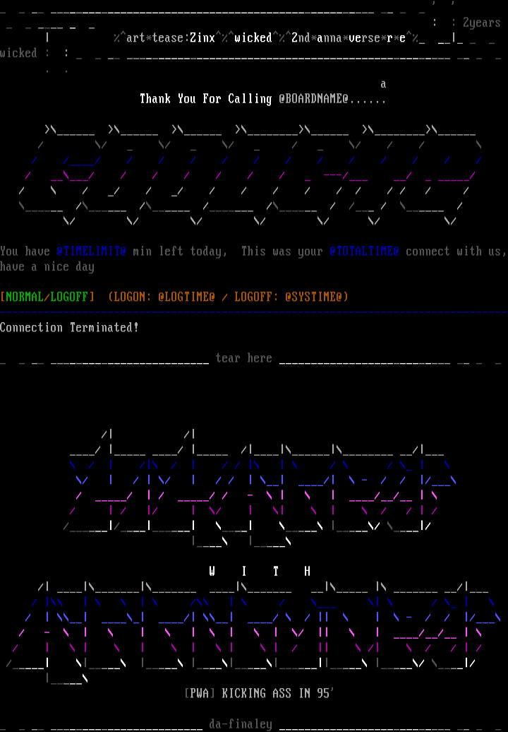 wicked ascii supremacy by zinxs