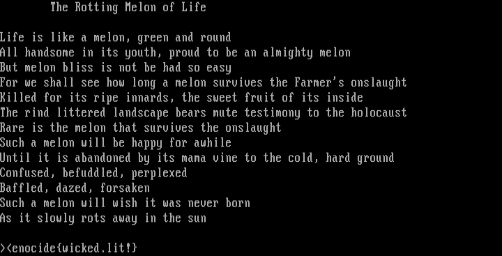 The Son of Melon by Xenocide