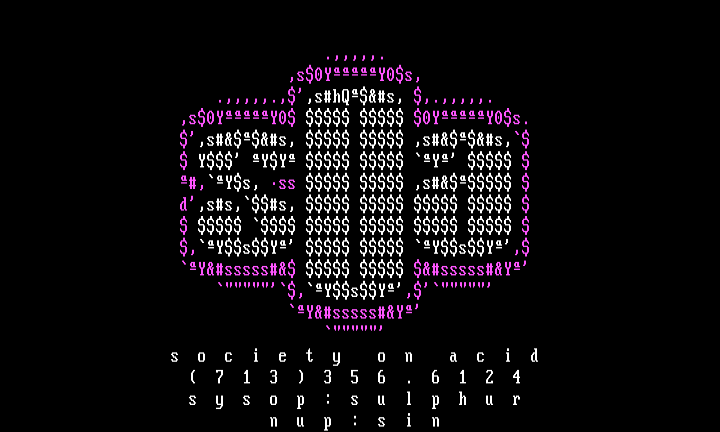 Society on Acid by Harlequin