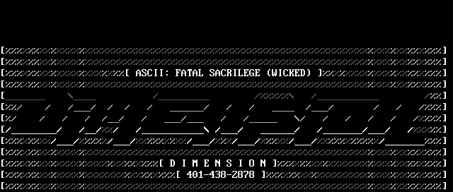 Dimension by Fatal Sacrilege