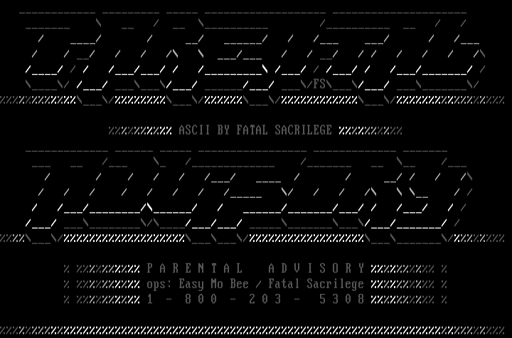 Parental Advisory by Fatal Sacrilege