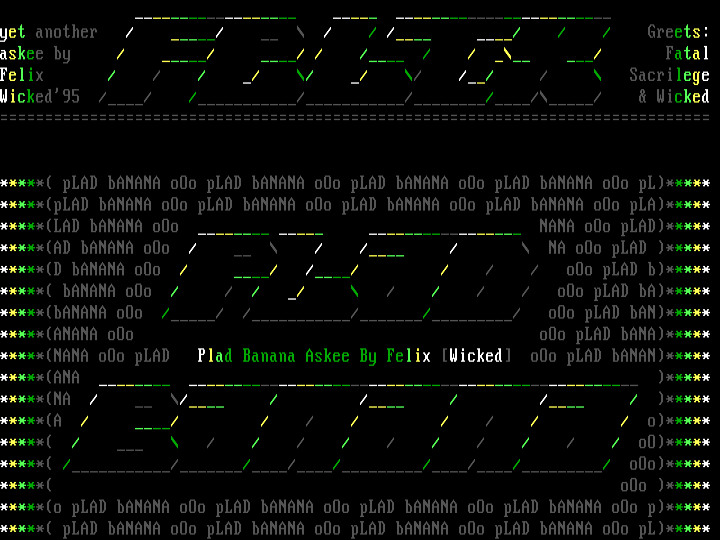 Plad Banana by Felix