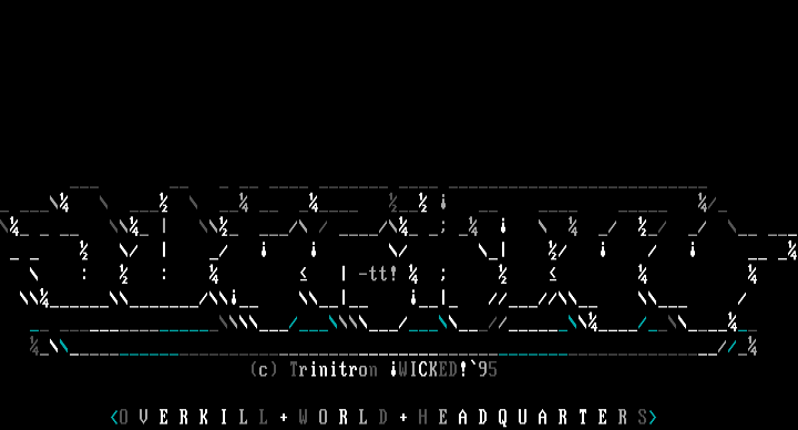 Overkill Logo by Trinitron