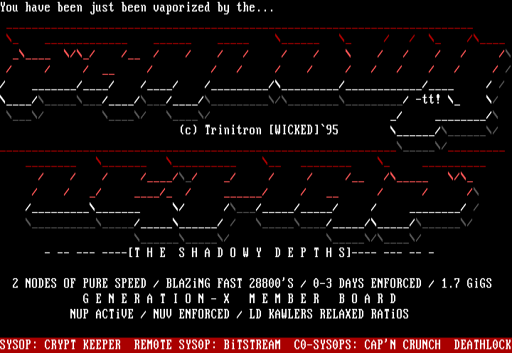 The Shadowy Depths by Trinitron