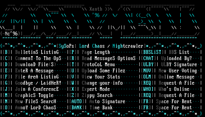 Main Menu by Nightcrawler