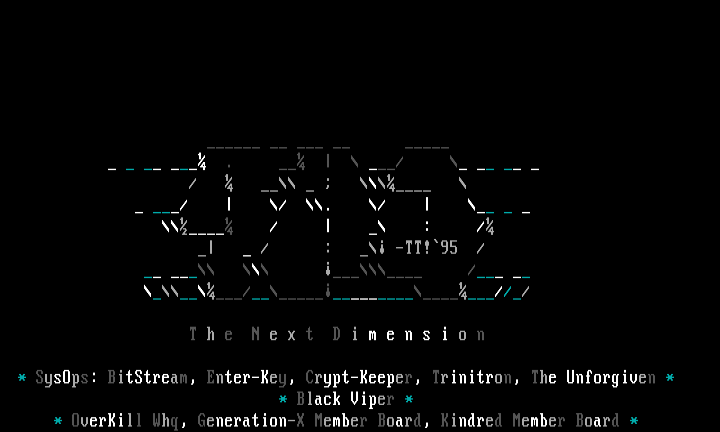 The Next Dimension by Trinitron