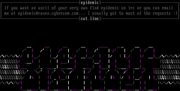 Electric Disorder by Epidemic