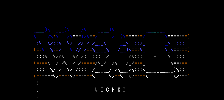 wicked by blaze