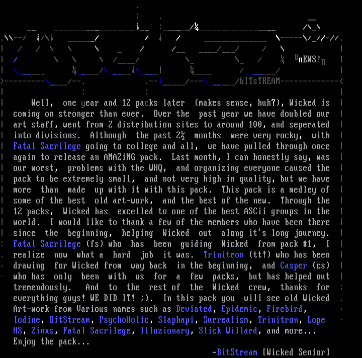 WiCKED Information by BitStream