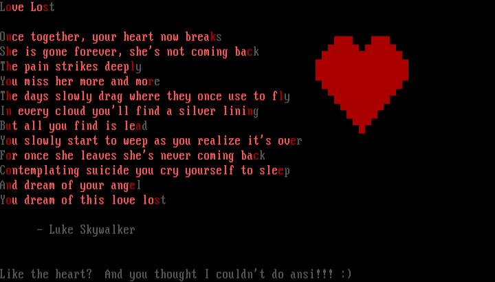 Love Lost by Luke Skywalker