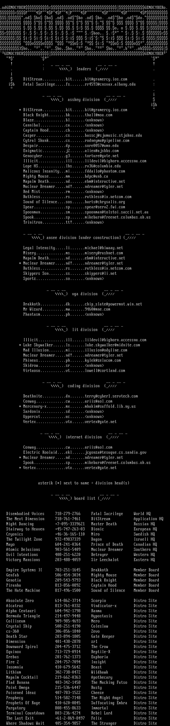 Wicked Member List by BitStream