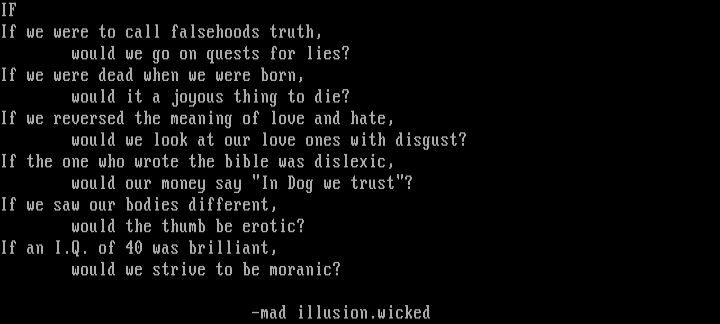 If.. by Mad Illusion