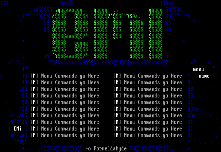 Emi menu's by Oriole