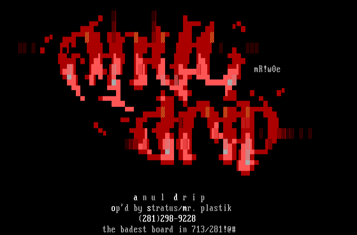 anul drip by mrplastik