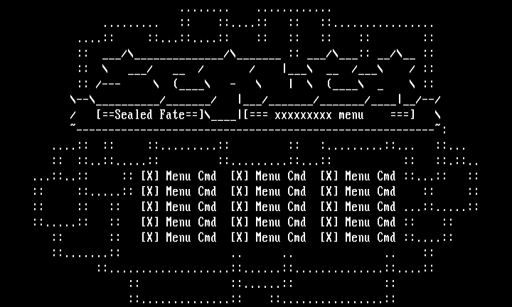 sealed fate menu by shypht
