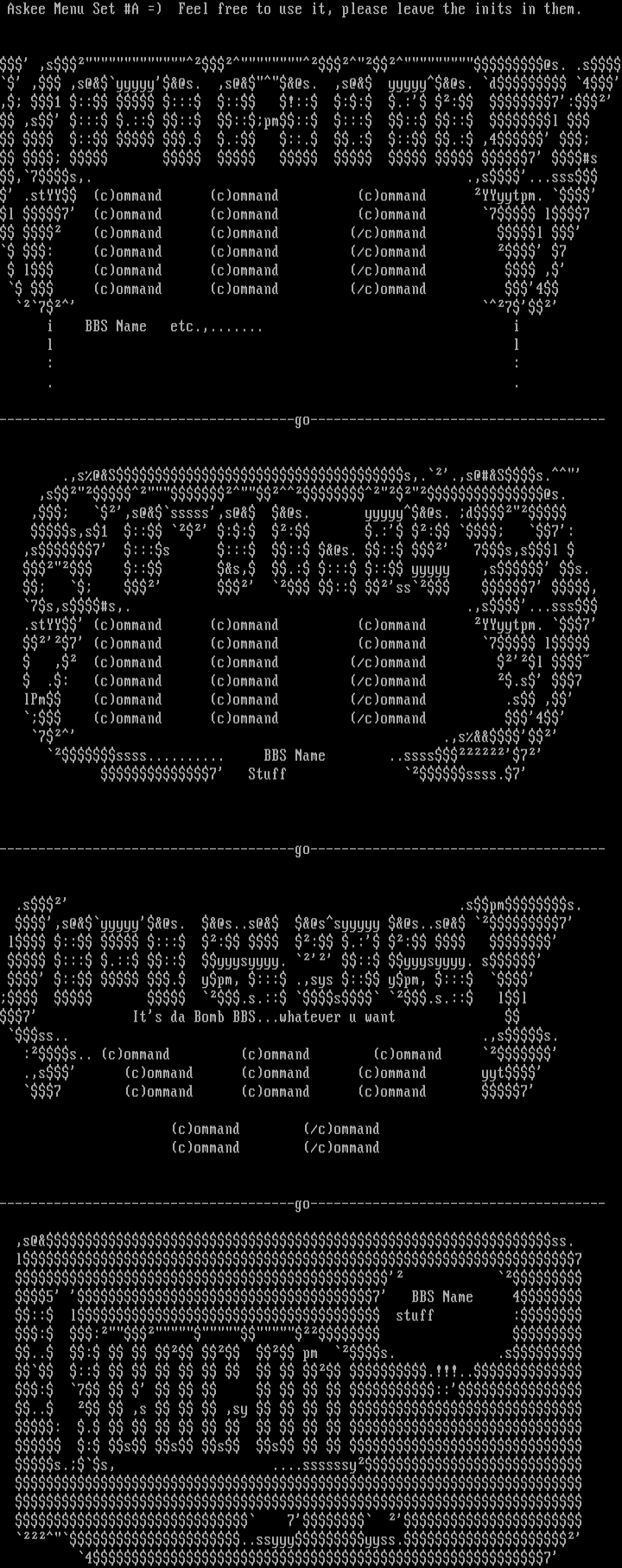 ascii colly by Precious Metal