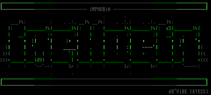 Imphobia Ascii 2 by dR^Vibe