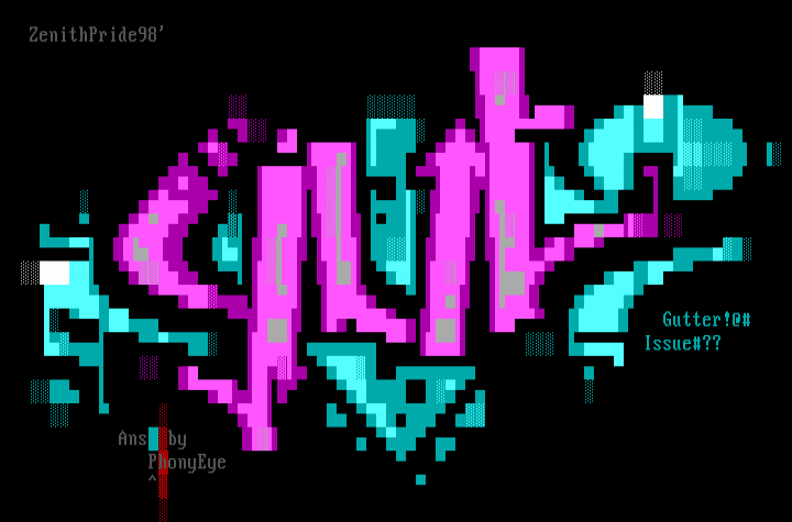 Gutter EMag by PhonyEye